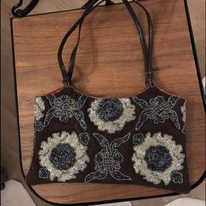 JAMIN PUECH hand beaded evening bag